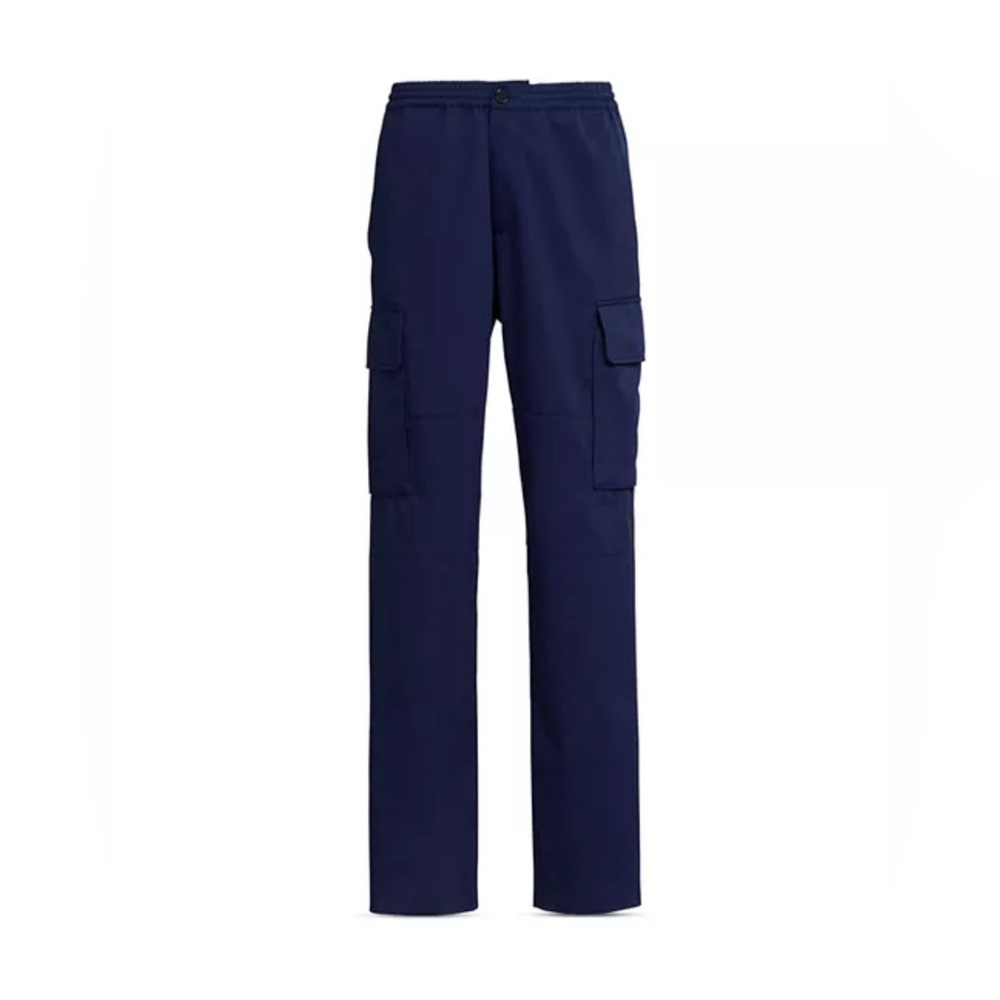 Marni Drawstring Cargo Pants Trousers in Navy, NWT, Size 50 - Picture 10 of 10
